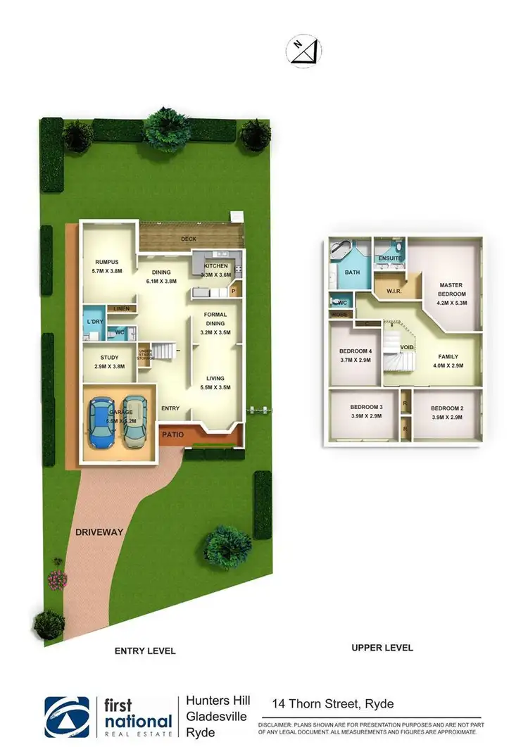 Floorplan of Homely house listing, 14 Thorn Street, Ryde NSW 2112