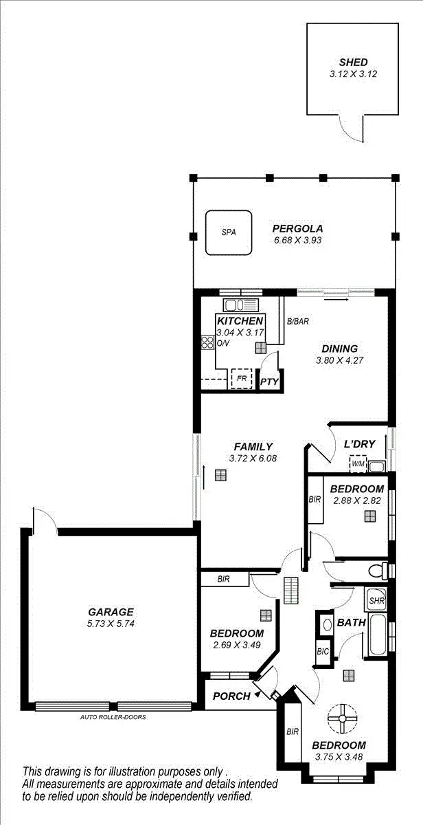 Floorplan of Homely house listing, 31 Milburn Street, Ottoway SA 5013