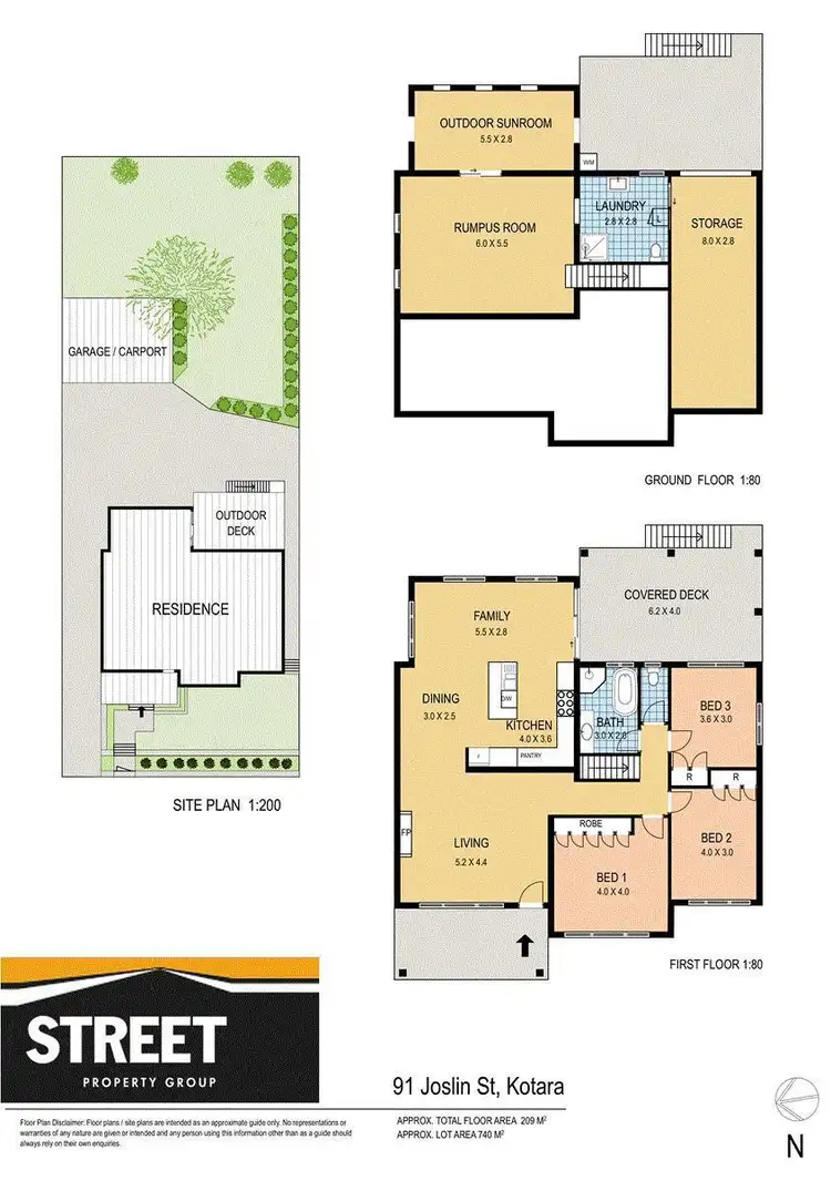 Floorplan of Homely house listing, 91 Joslin Street, Kotara NSW 2289