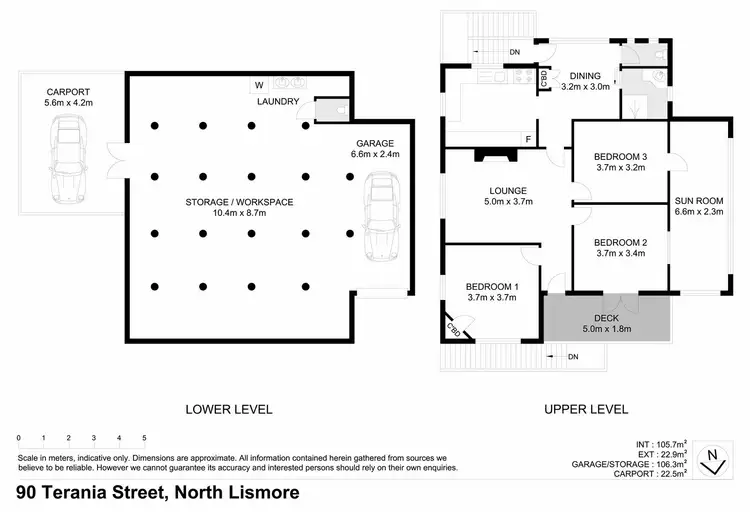 Floorplan of Homely house listing, 90 Terania Street, North Lismore NSW 2480