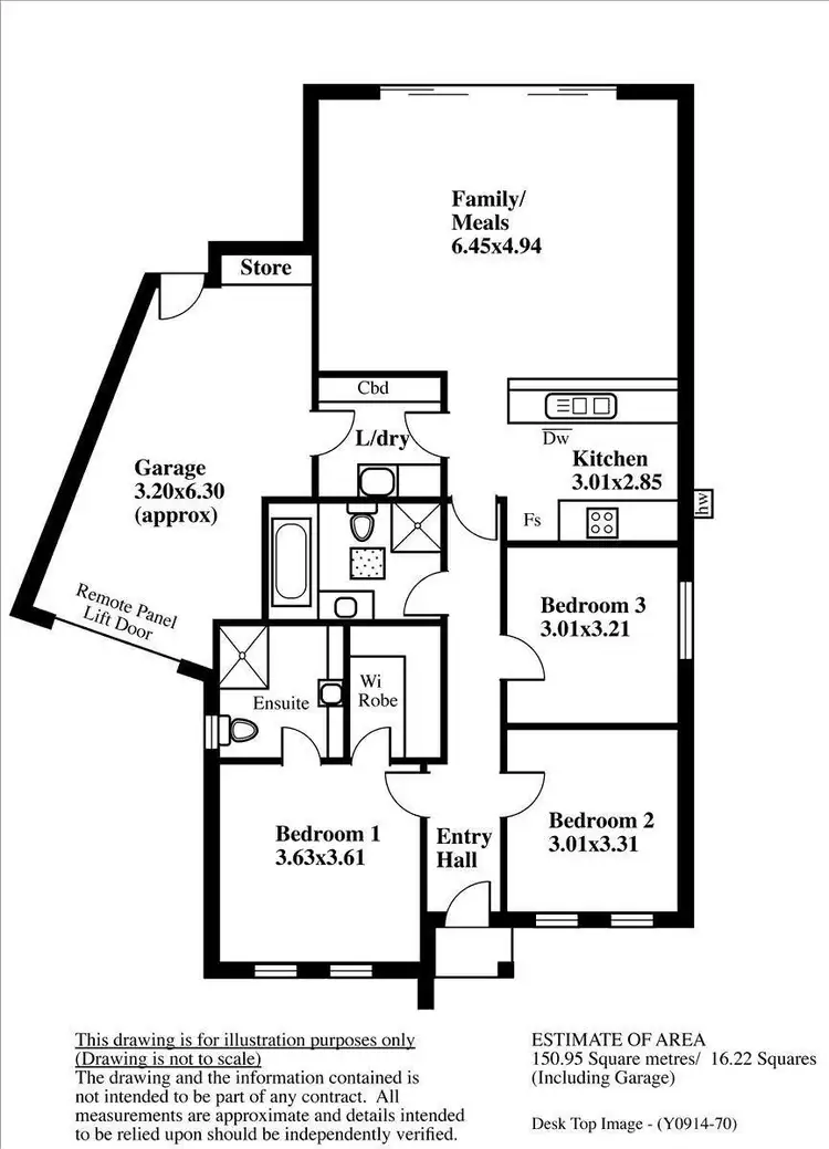 Floorplan of Homely house listing, 32B Vinall Street, Dover Gardens SA 5048