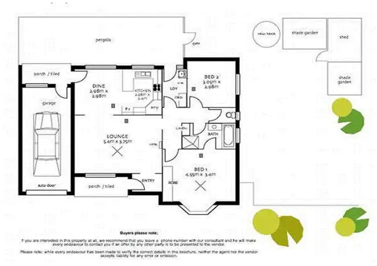 Floorplan of Homely apartment listing, 2/49 Spains Road, Salisbury SA 5108