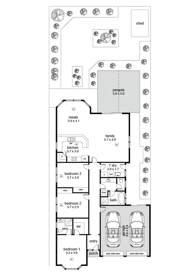 Floorplan of Homely house listing, 47 Branksome Terrace, Dover Gardens SA 5048