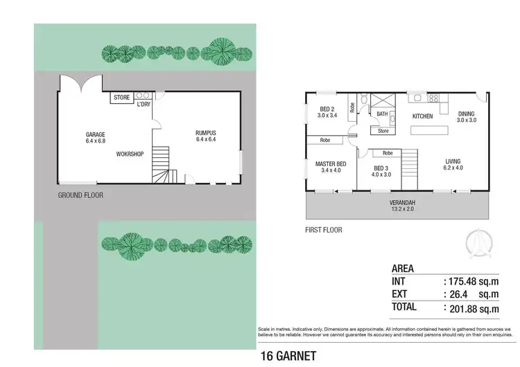Floorplan of Homely house listing, 16 Garnet Street, Kelso QLD 4815