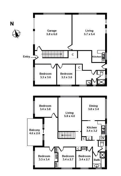 Floorplan of Homely house listing, 74 Jones Road, Dandenong VIC 3175