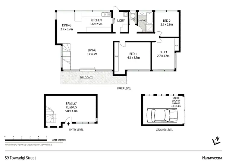 Floorplan of Homely house listing, 59 Towradgi Street, Narraweena NSW 2099