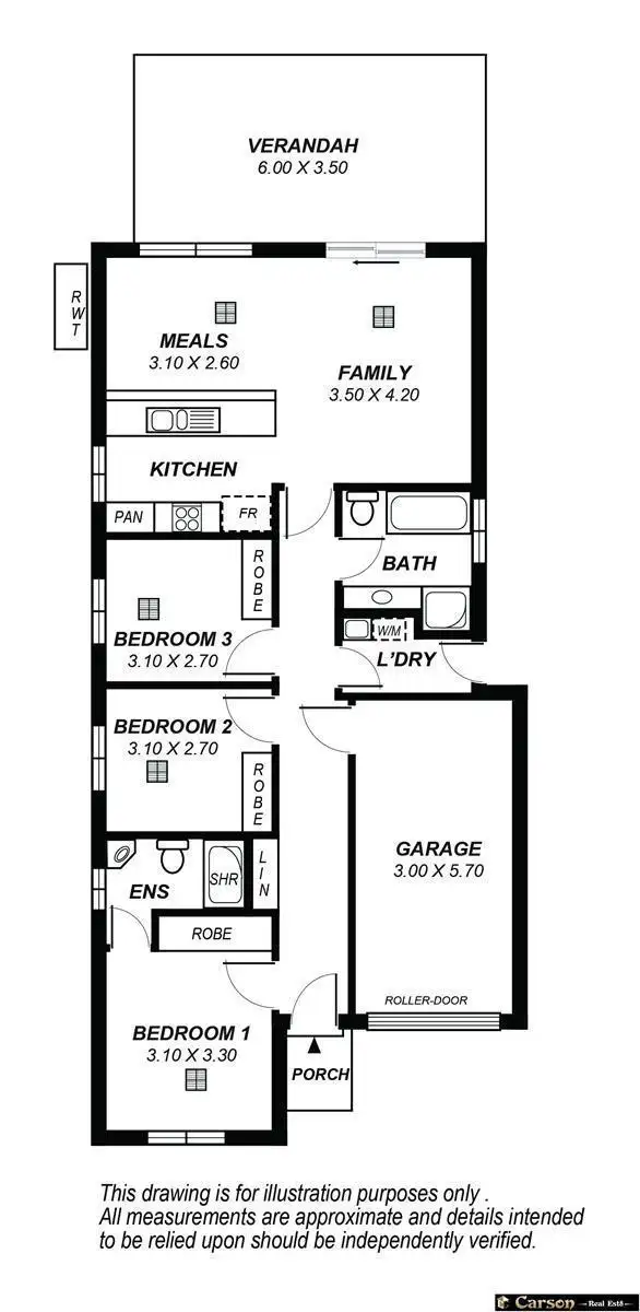 Floorplan of Homely house listing, 20A Tangerine Court, Munno Para West SA 5115