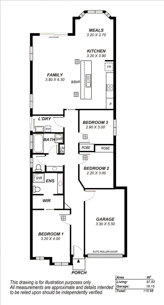 Floorplan of Homely house listing, 46 Clearview Crescent, Clearview SA 5085