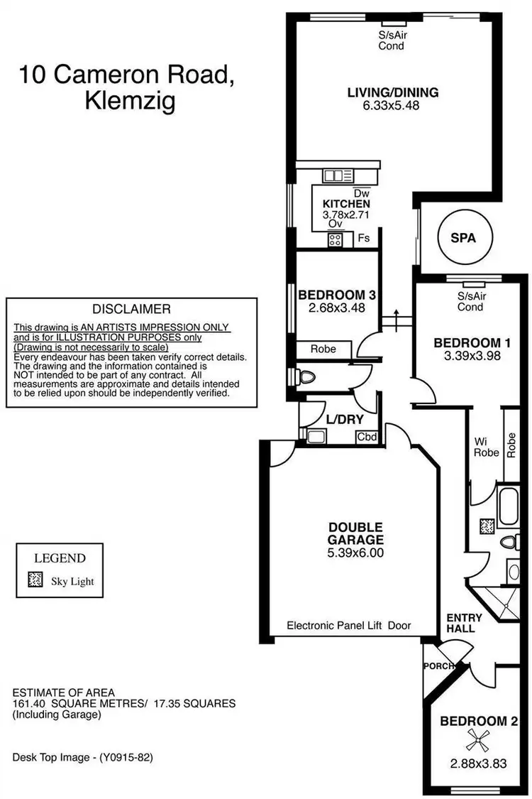 Floorplan of Homely house listing, 10 Cameron Road, Klemzig SA 5087