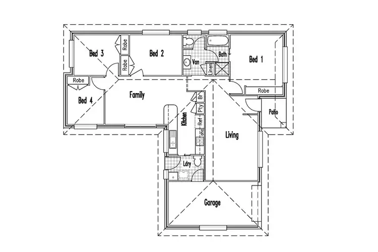 Floorplan of Homely house listing, 20 Carrall Close, Coffs Harbour NSW 2450