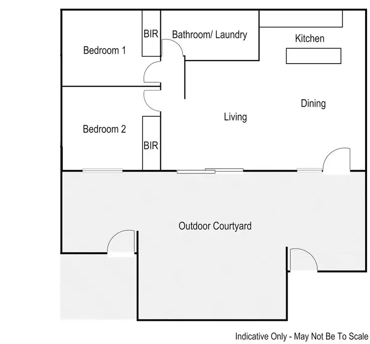 Floorplan of Homely unit listing, 21/11 Jennerae Drive, Alice Springs NT 870