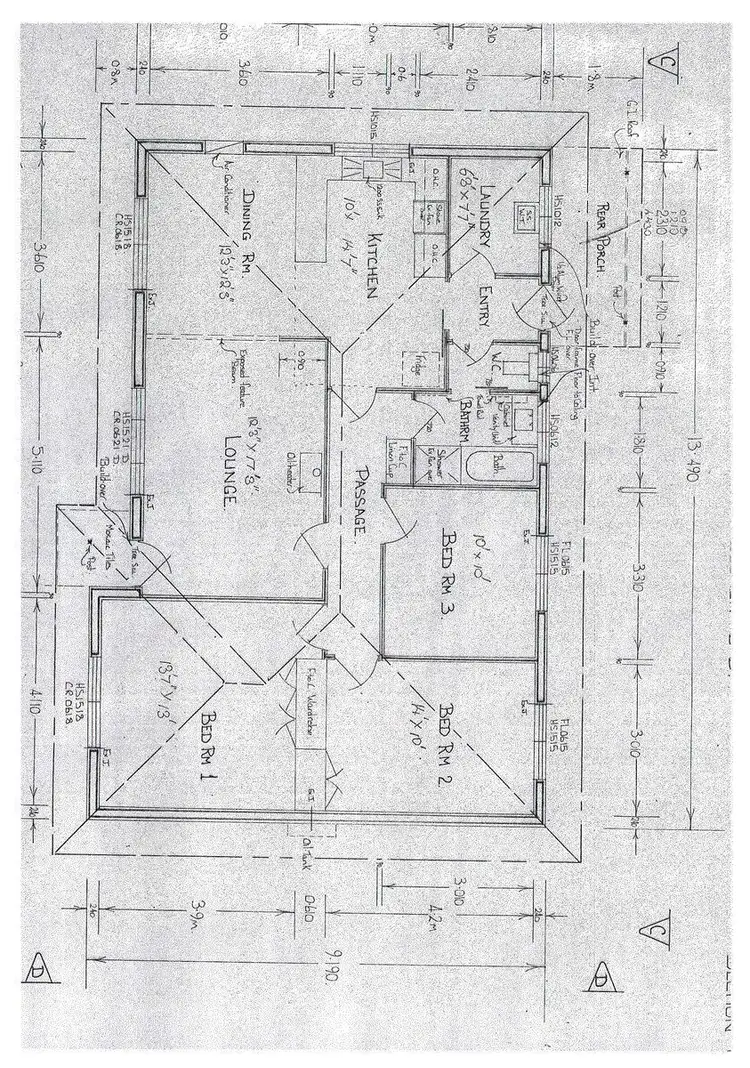 Floorplan of Homely house listing, 14 Fifth Street, Minlaton SA 5575
