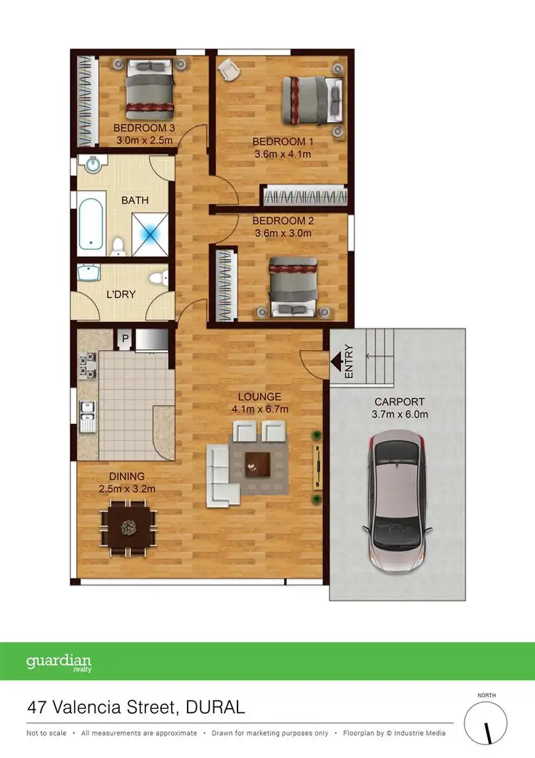 Floorplan of Homely house listing, 47 Valencia Street, Dural NSW 2158