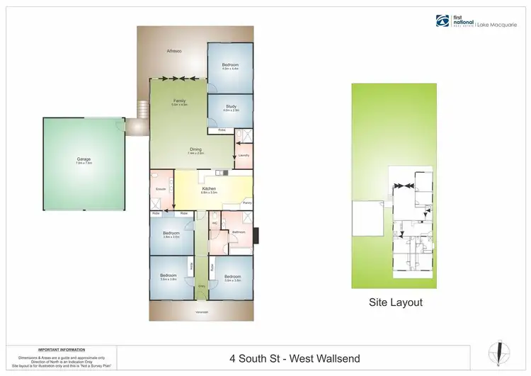 Floorplan of Homely house listing, 4 South Street, West Wallsend NSW 2286