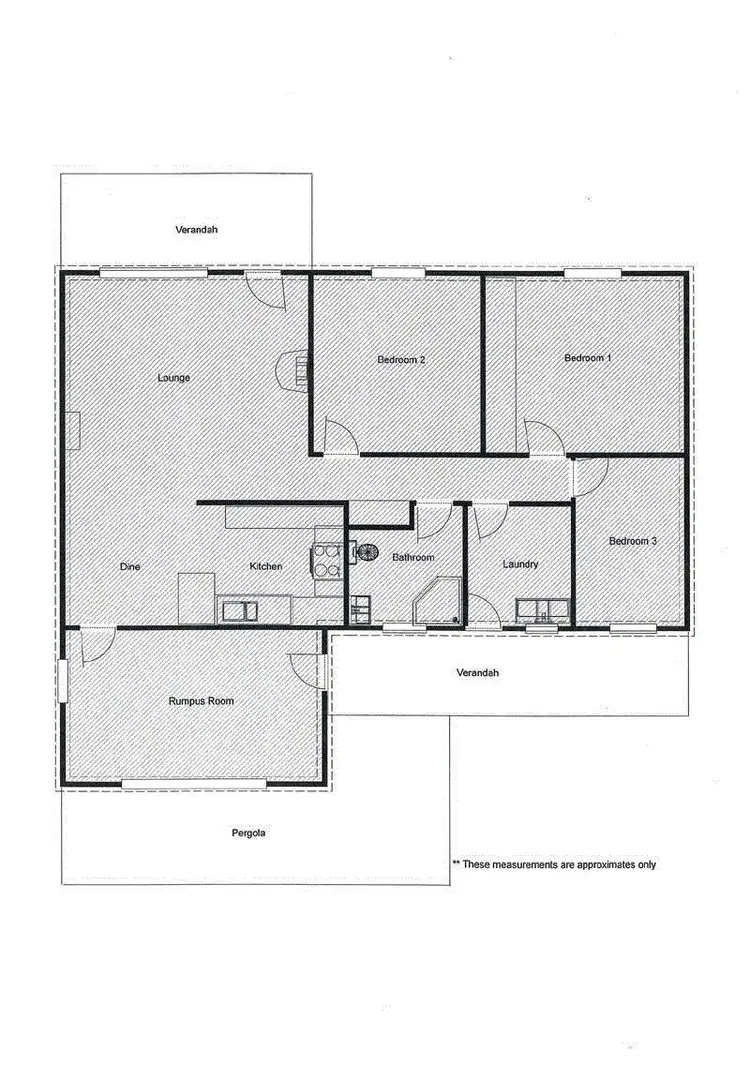 Floorplan of Homely house listing, 16 Park Terrace, Minlaton SA 5575
