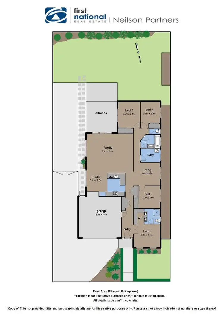 Floorplan of Homely house listing, 13 Red Gum Circuit, Pakenham VIC 3810