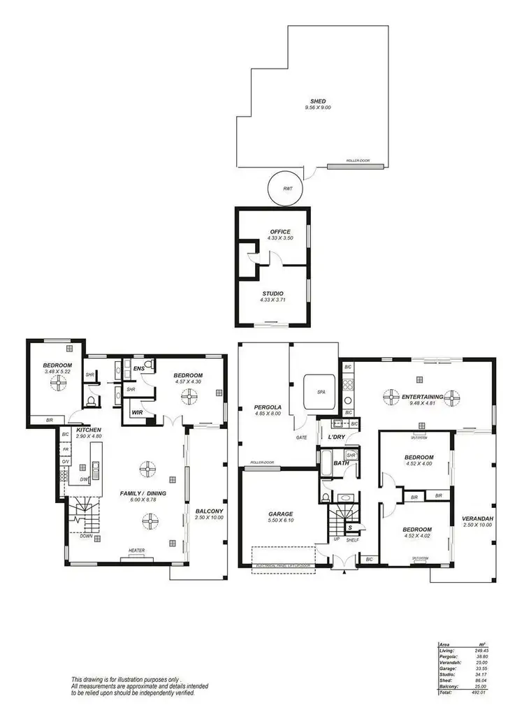 Floorplan of Homely house listing, 2 Dunstan Street, Aldinga Beach SA 5173