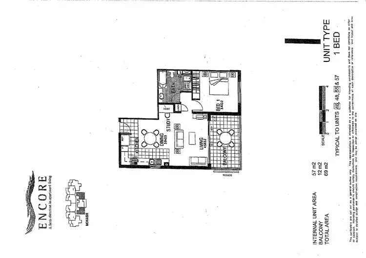 Floorplan of Homely apartment listing, 55/2 Campbell Street, Toowong QLD 4066