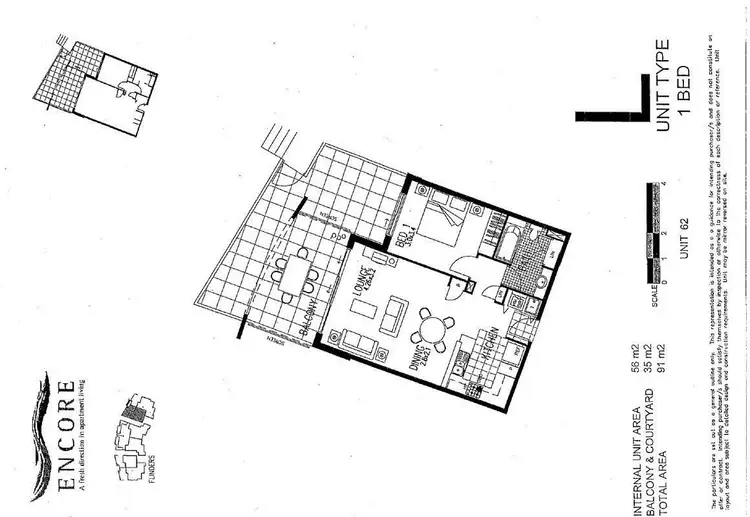 Floorplan of Homely apartment listing, 62/2 Campbell Street, Toowong QLD 4066
