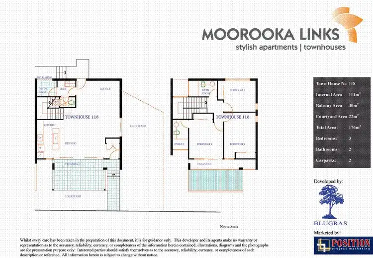 Floorplan of Homely townhouse listing, 118/35 Hamilton Road, Moorooka QLD 4105