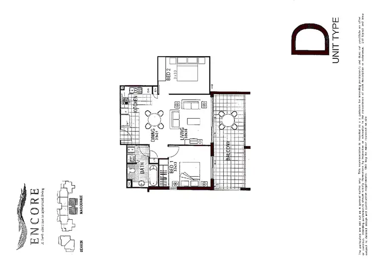 Floorplan of Homely apartment listing, 24/2 Campbell Street, Toowong QLD 4066