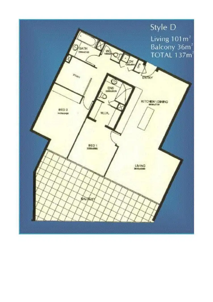 Floorplan of Homely apartment listing, 16/5 Duncan Street, West End QLD 4101