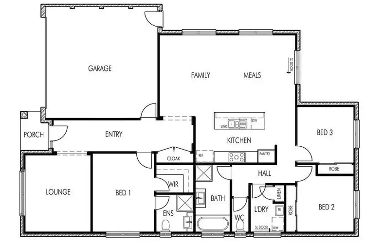Floorplan of Homely house listing, 28 Coppice Street, Mernda VIC 3754