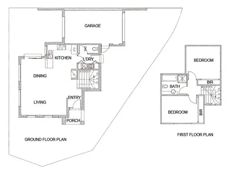 Floorplan of Homely townhouse listing, 1/19 Lydgate Terrace, Epping VIC 3076