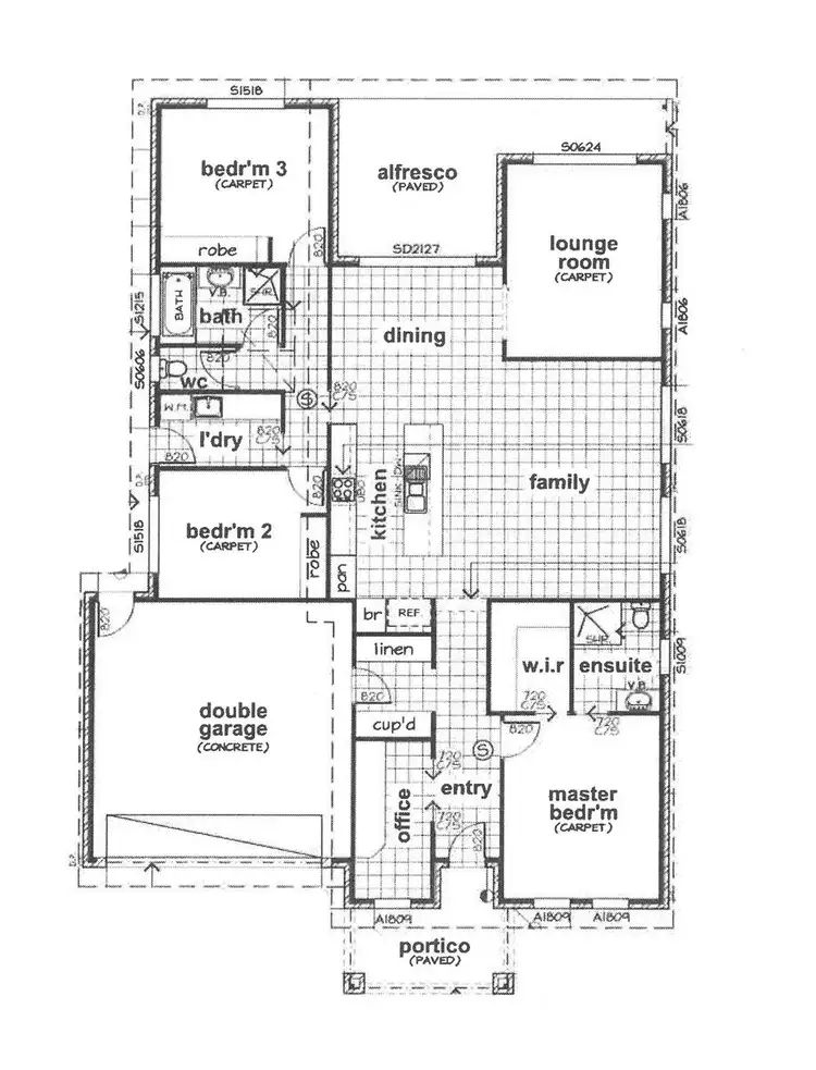 Floorplan of Homely house listing, 5 Springfield Drive, Mildura VIC 3500