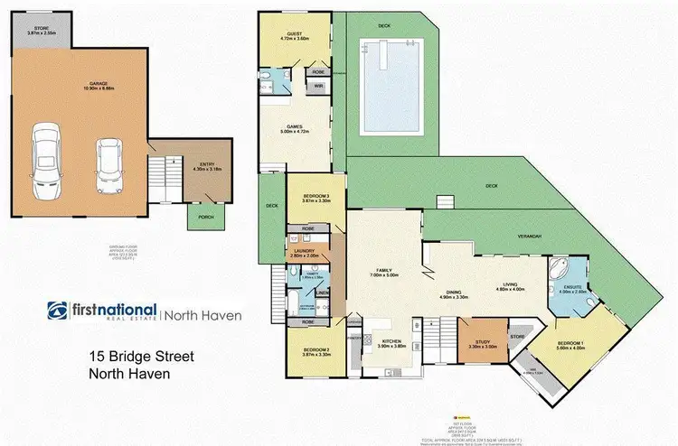 Floorplan of Homely house listing, 15 Bridge Street, North Haven NSW 2443