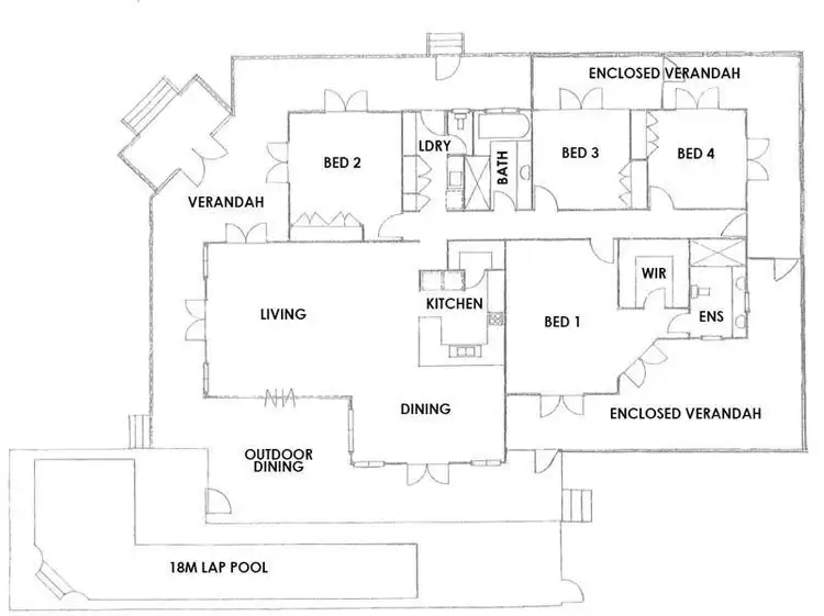 Floorplan of Homely house listing, 9 Mina Court, Cable Beach WA 6726