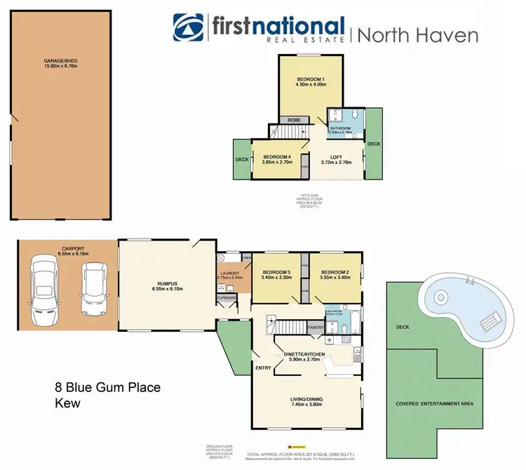 Floorplan of Homely rural property listing, 8 Bluegum Place, Kew NSW 2439