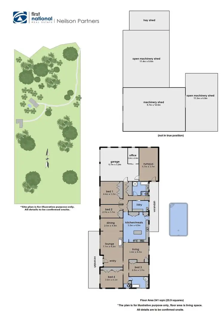 Floorplan of Homely rural property listing, 295 Bessie Creek Road, Nar Nar Goon North VIC 3812