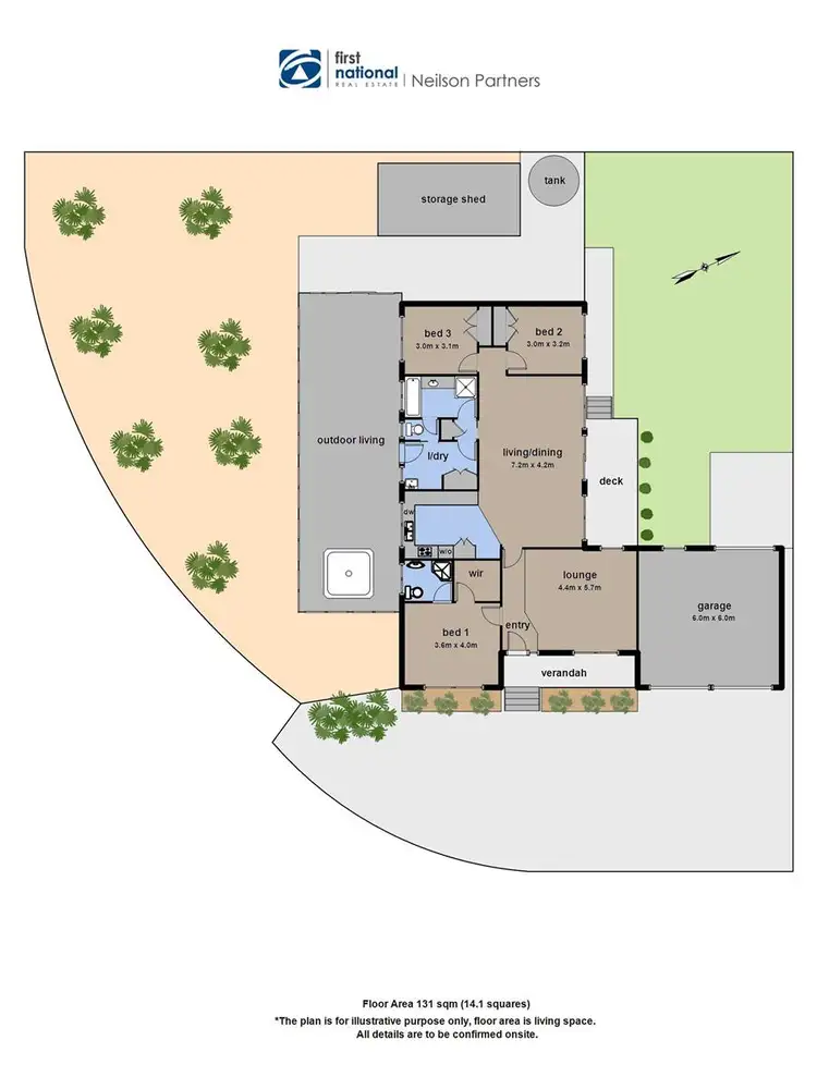 Floorplan of Homely house listing, 99 Ahern Road, Pakenham VIC 3810
