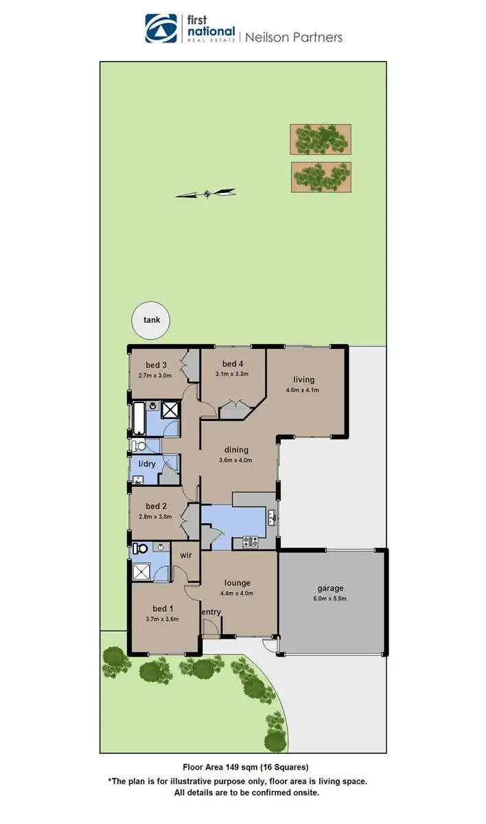 Floorplan of Homely house listing, 28 Walnut Way, Pakenham VIC 3810