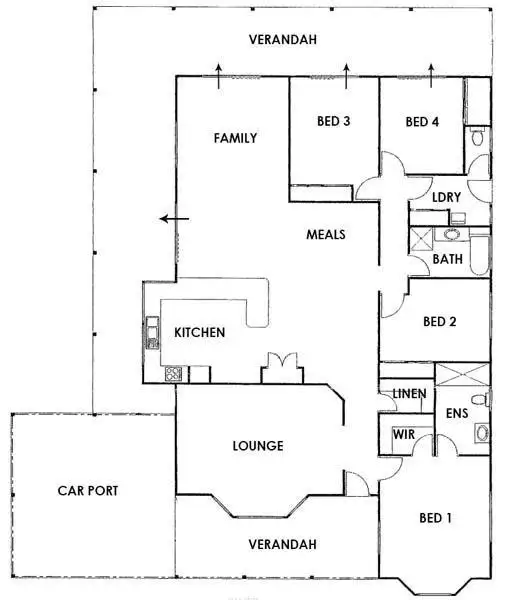 Floorplan of Homely house listing, 11 Godwit Crescent, Djugun WA 6725