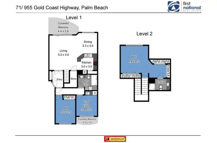 Floorplan of Homely unit listing, 71/955 Gold Coast Highway, Palm Beach QLD 4221