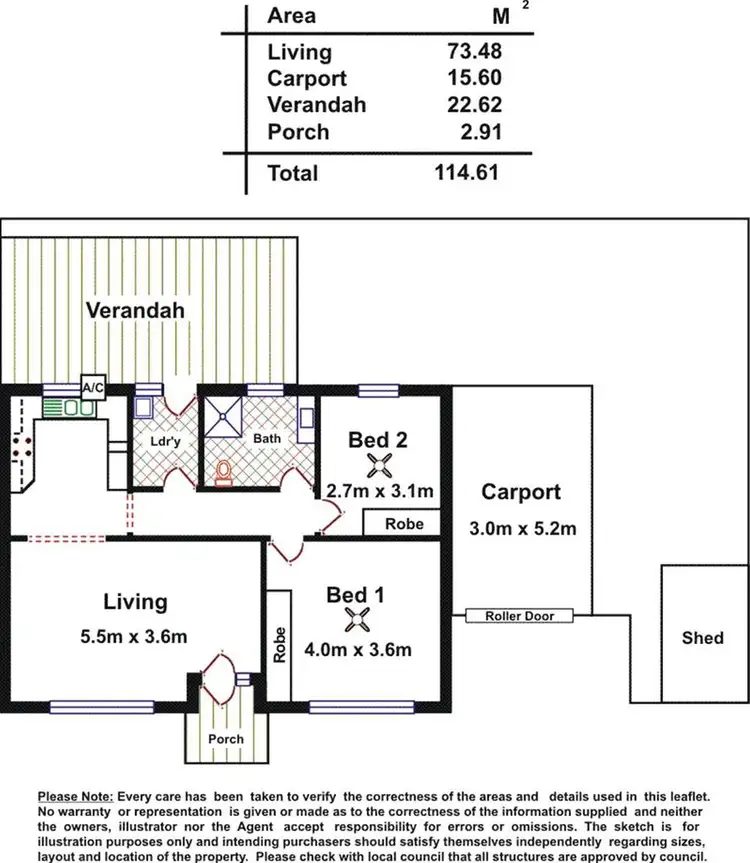 Floorplan of Homely unit listing, 16/15 Hazel Road, Salisbury East SA 5109