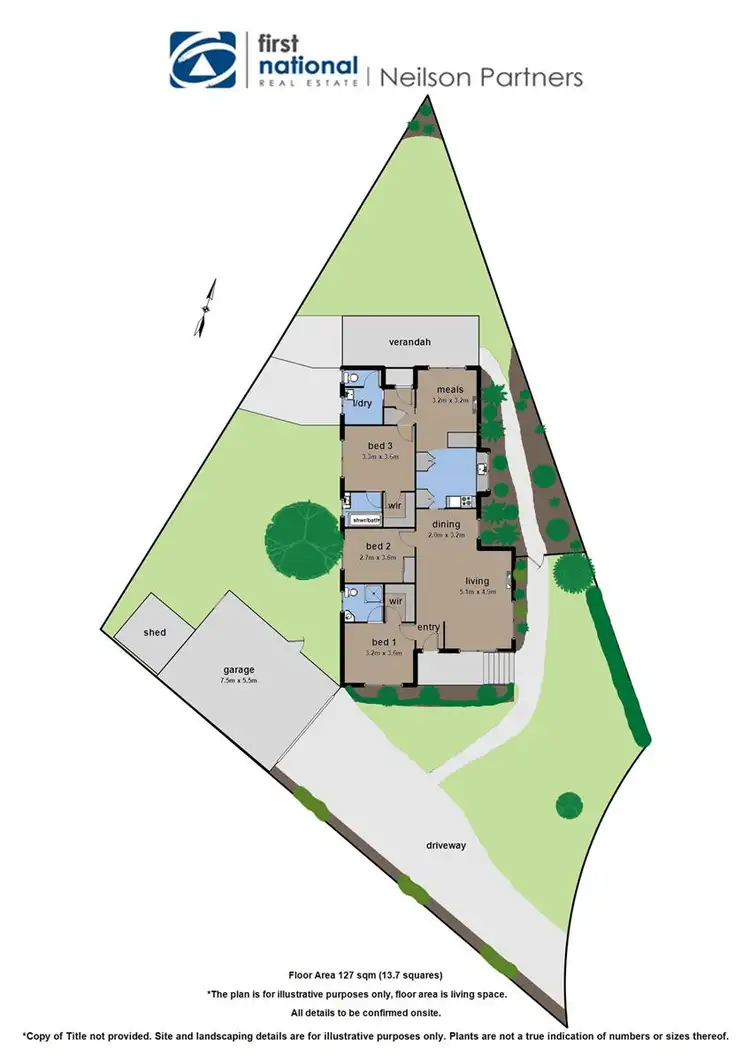 Floorplan of Homely house listing, 5 Highview Court, Pakenham VIC 3810