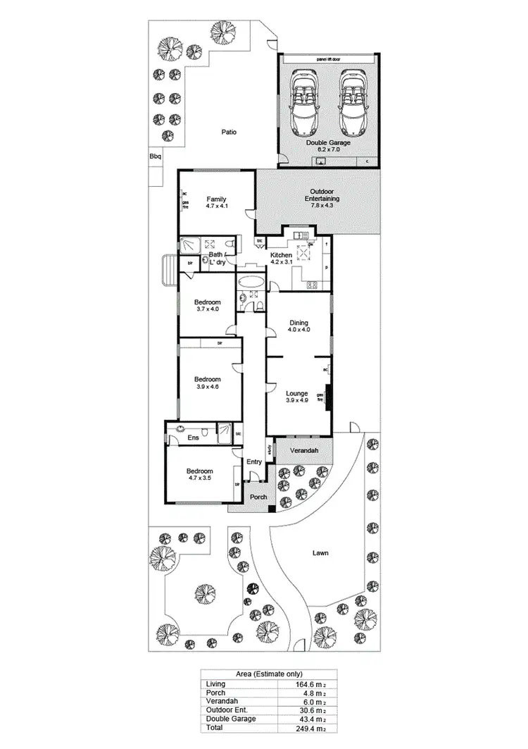 Floorplan of Homely house listing, 97 Moseley Street, Glenelg South SA 5045