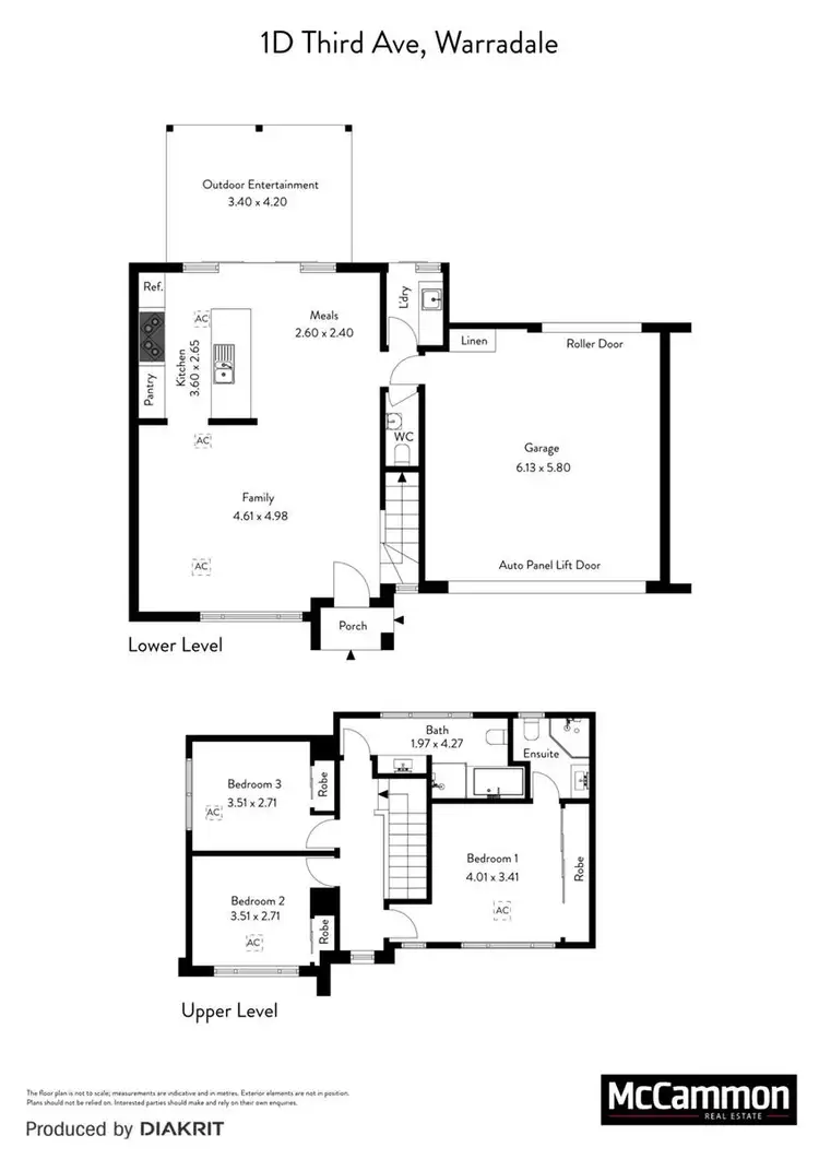 Floorplan of Homely house listing, 1D Third Avenue, Warradale SA 5046