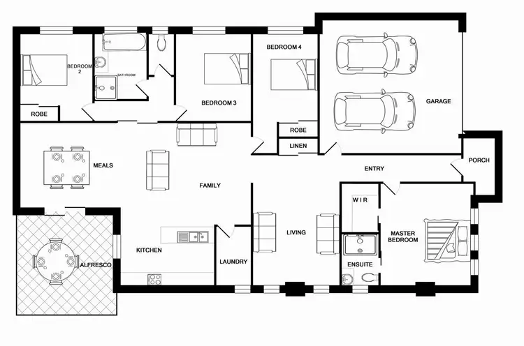 Floorplan of Homely house listing, 18 Koomba Street, Shailer Park QLD 4128