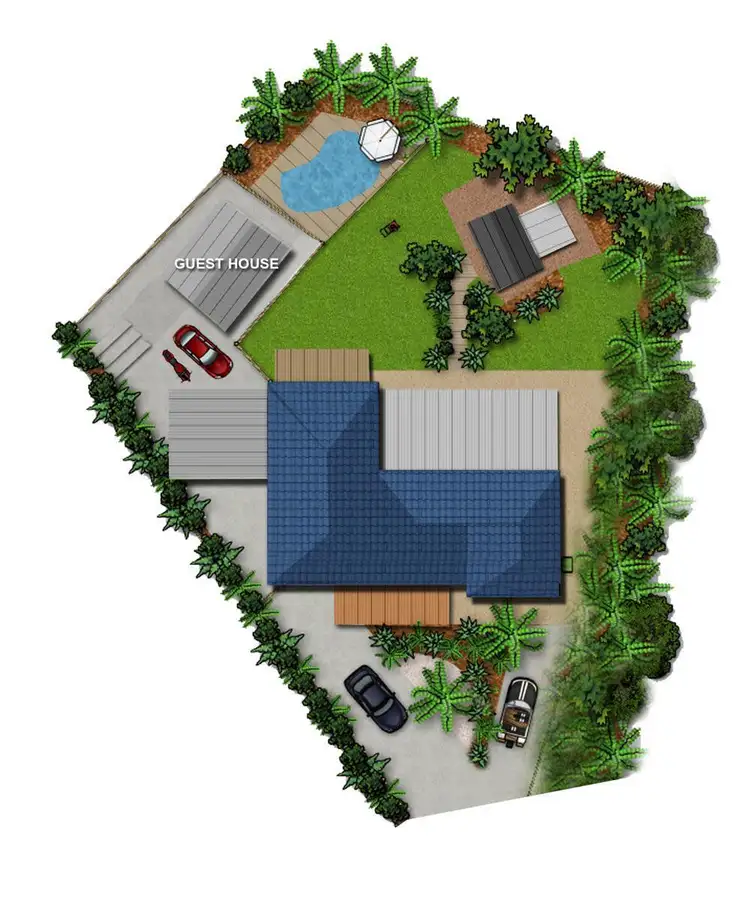 Floorplan of Homely house listing, 15 Celeste Court, Springwood QLD 4127