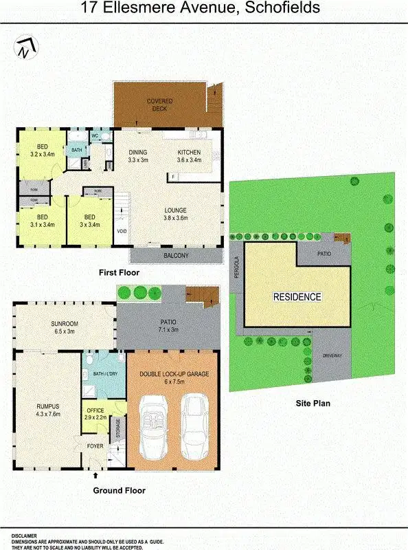 Floorplan of Homely house listing, 17 Ellesmere Avenue, Schofields NSW 2762