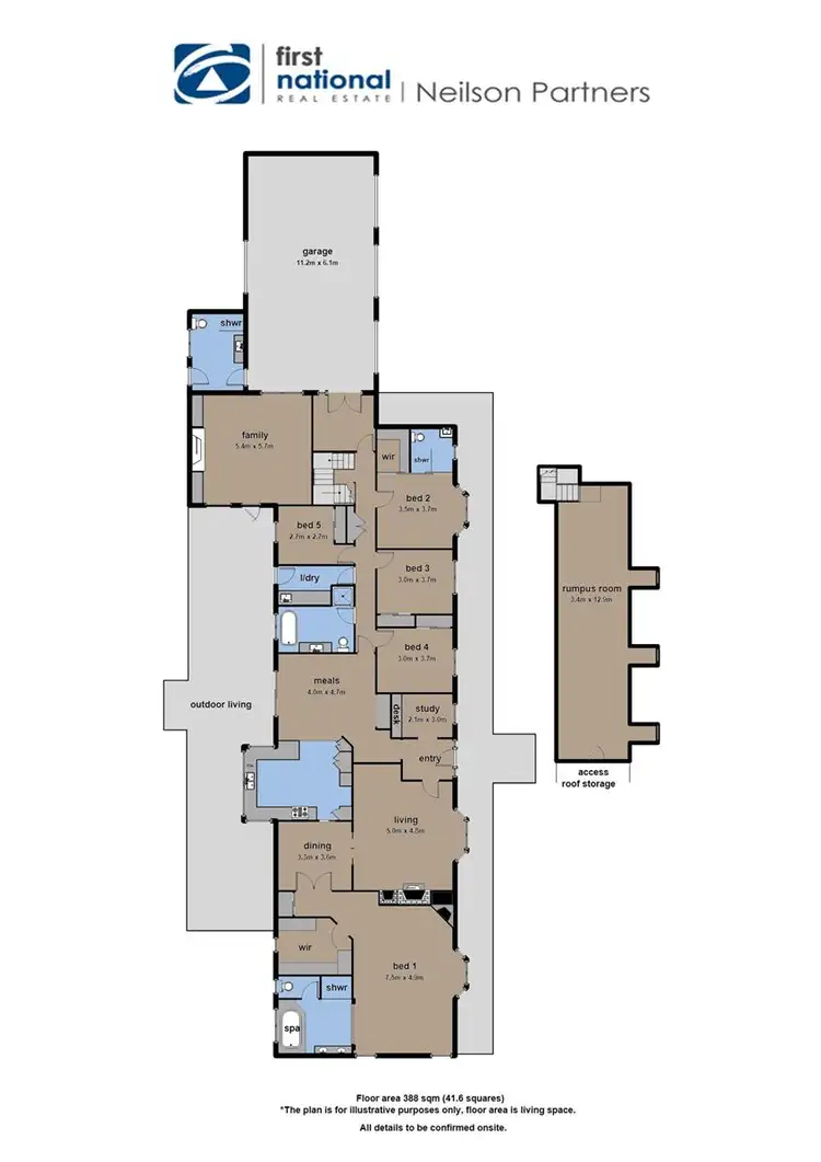 Floorplan of Homely rural property listing, 77-81 Beaumont Road, Berwick VIC 3806