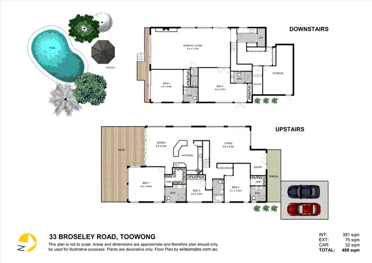 Floorplan of Homely house listing, 33 Broseley Road, Toowong QLD 4066