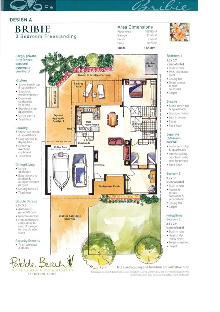 Floorplan of Homely apartment listing, 84/210 Bestmann Road, Sandstone Point QLD 4511