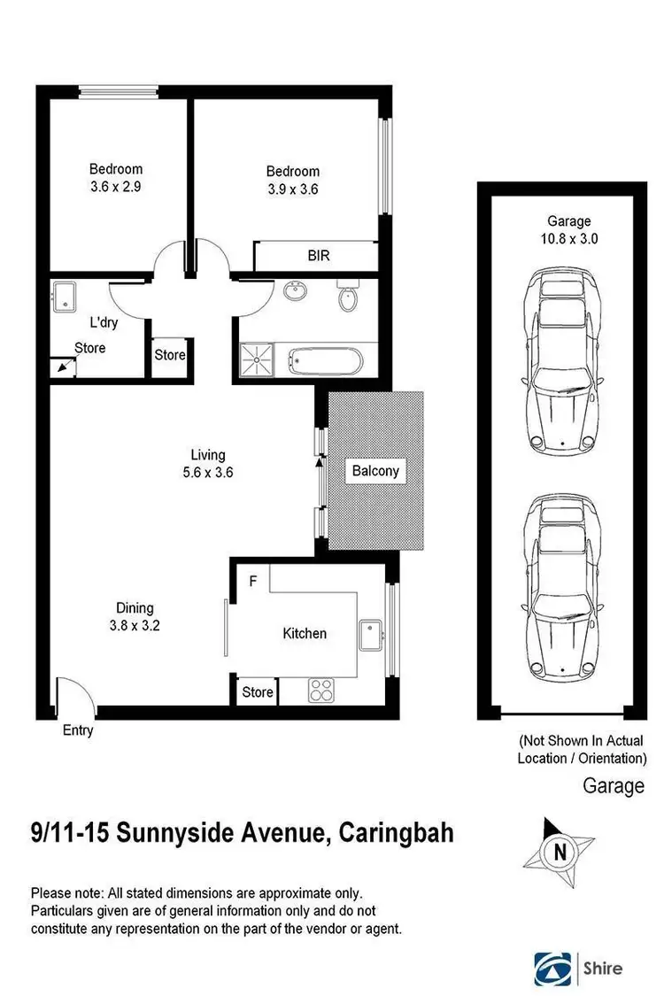 Floorplan of Homely apartment listing, 9/11-15 Sunnyside Avenue, Caringbah NSW 2229