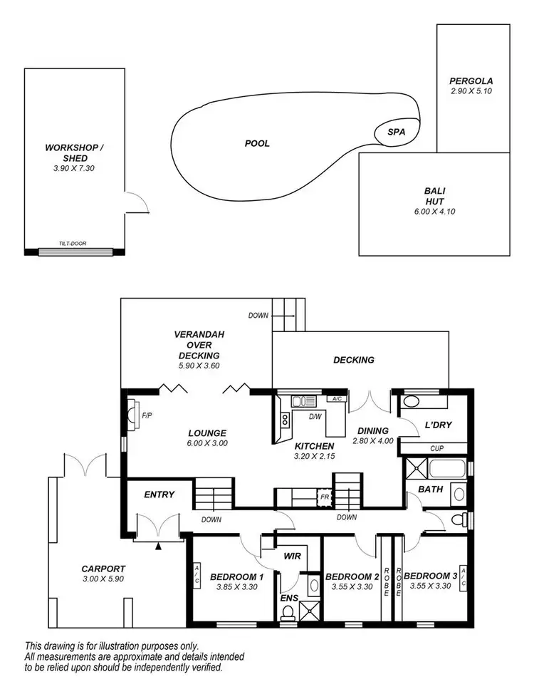 Floorplan of Homely house listing, 28 Waitara Road, Banksia Park SA 5091
