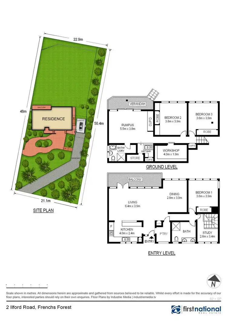 Floorplan of Homely house listing, 2 Ilford Road, Frenchs Forest NSW 2086